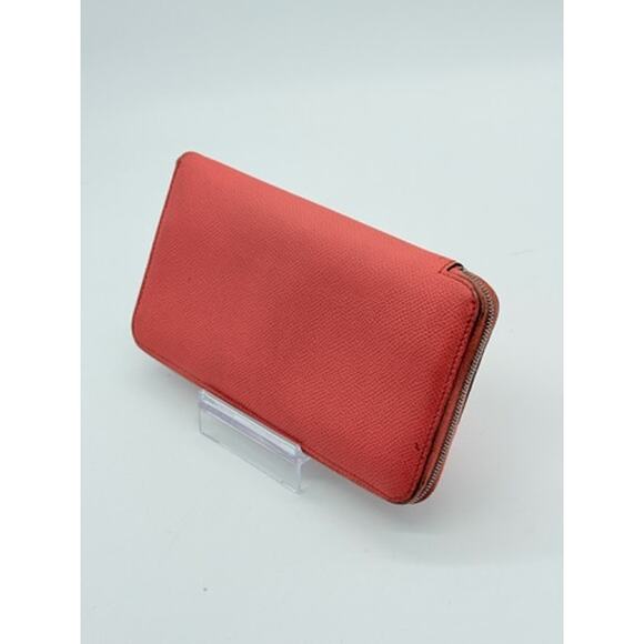 Hermes Azap Long Silk'in Flamingo Leather Wallet Pink*BEAUTIFUL CONDITION - Picture 3 of 16